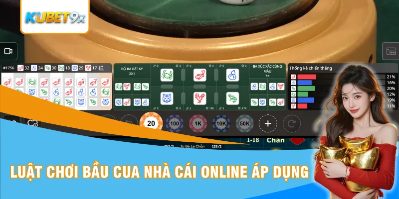 Luật chơi bầu cua được nhà cái online áp dụng