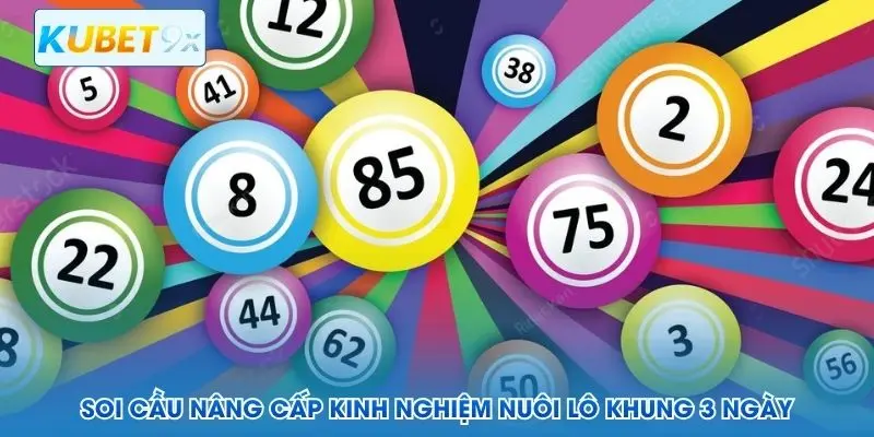 Soi cầu nâng cấp kinh nghiệm nuôi lô khung 3 ngày